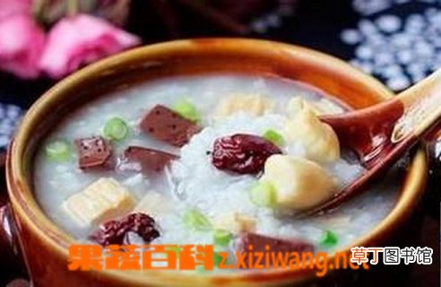 猪血鲫鱼粥的材料和做法步骤