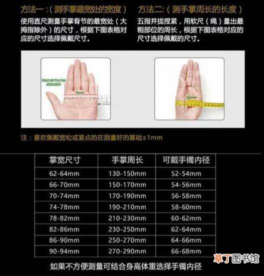 手掌宽7cm戴多大手镯