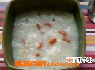 枸杞豉汁粥的材料和做法步骤