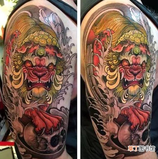 唐狮纹身寓意是什么