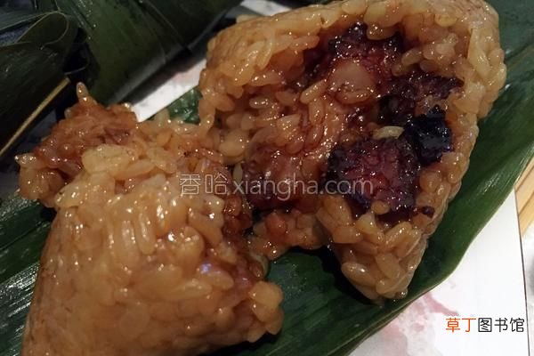 在家就能包出肥而不腻的鲜肉粽 鲜肉粽子的做法