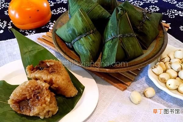 在家就能包出肥而不腻的鲜肉粽 鲜肉粽子的做法