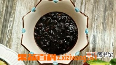 五黑桂花固肾粥的材料和做法步骤教程