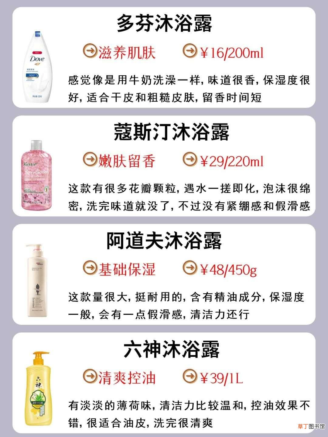 私藏好用的沐浴露测评 什么牌子沐浴露好