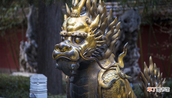 梦见麒麟在天上飞是什么意思