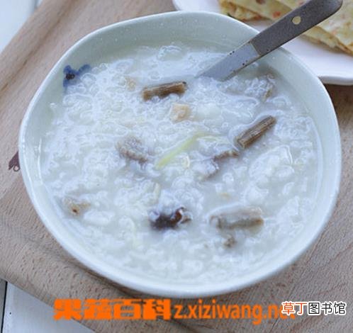 瑶柱沙虫海参粥的材料和做法步骤