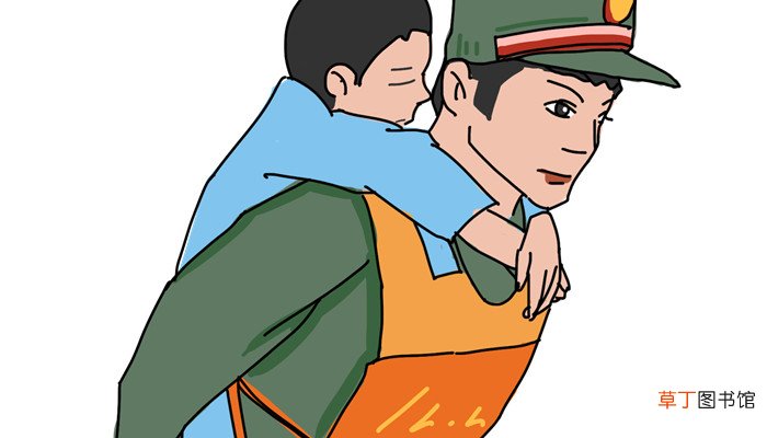 梦见背着别人走路