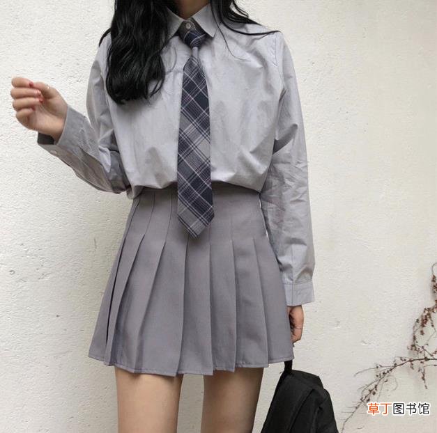 jk制服领带的系法
