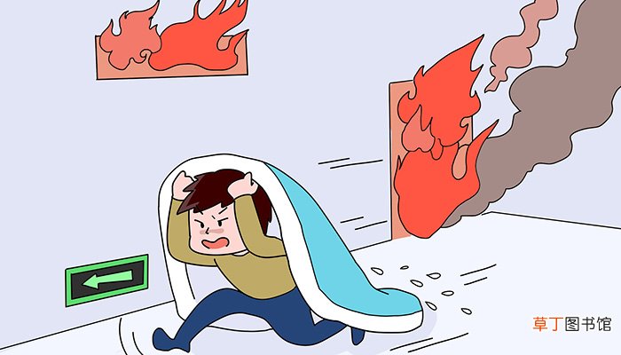 梦见单位着火