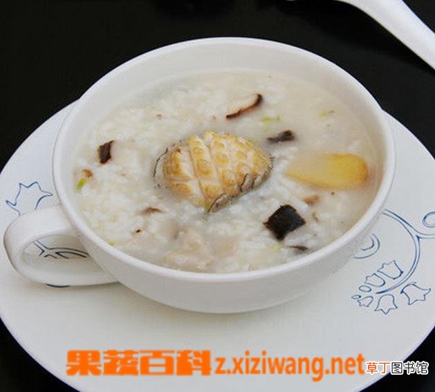 香菇咸肉鲍鱼粥的材料和做法步骤教程