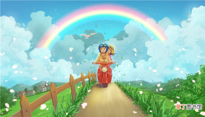 梦见彩虹用手机拍照