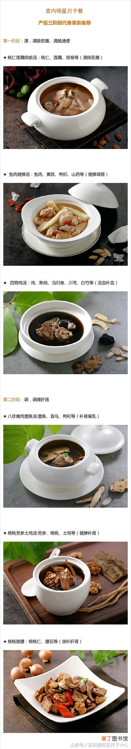 产后30天月子餐食谱大曝光！ 月子餐30天食谱