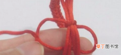 红绳手链编法结尾怎么打结的