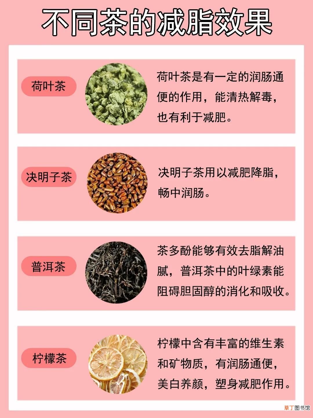 6款瘦身养颜茶 美容减肥茶