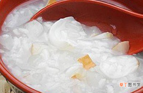 雪梨糯米粥的材料和做法功效