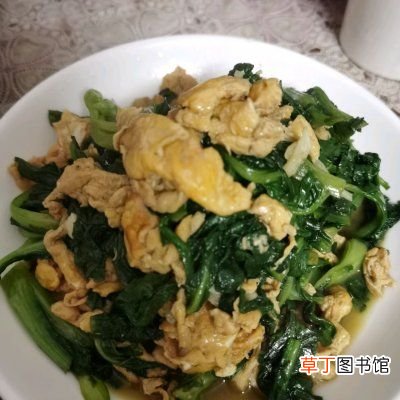 茼蒿炒鸡蛋(茼蒿炒鸡蛋家常做法）
