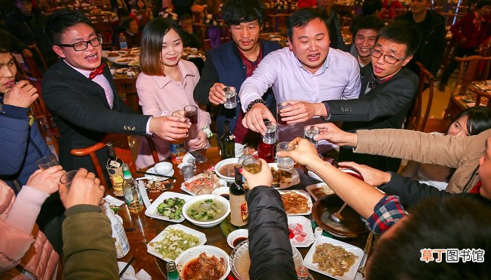 梦见喝喜酒