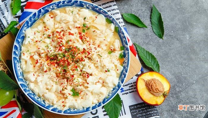 梦见吃豆腐