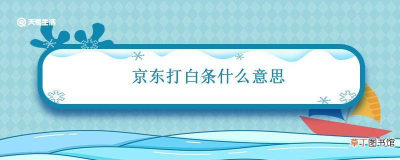 京东打白条什么意思 京东打白条是从哪里扣款
