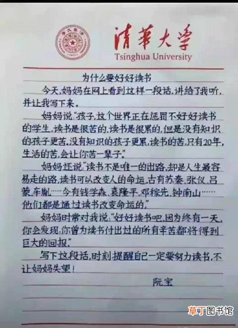 董卿告诉你为什么要读书 作文我为什么要读书