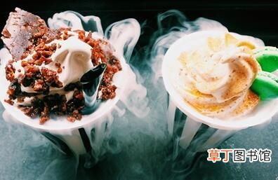 冒烟的冰淇淋 冰淇淋为什么会冒烟