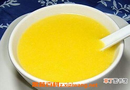 玉米面粥的材料与做法步骤