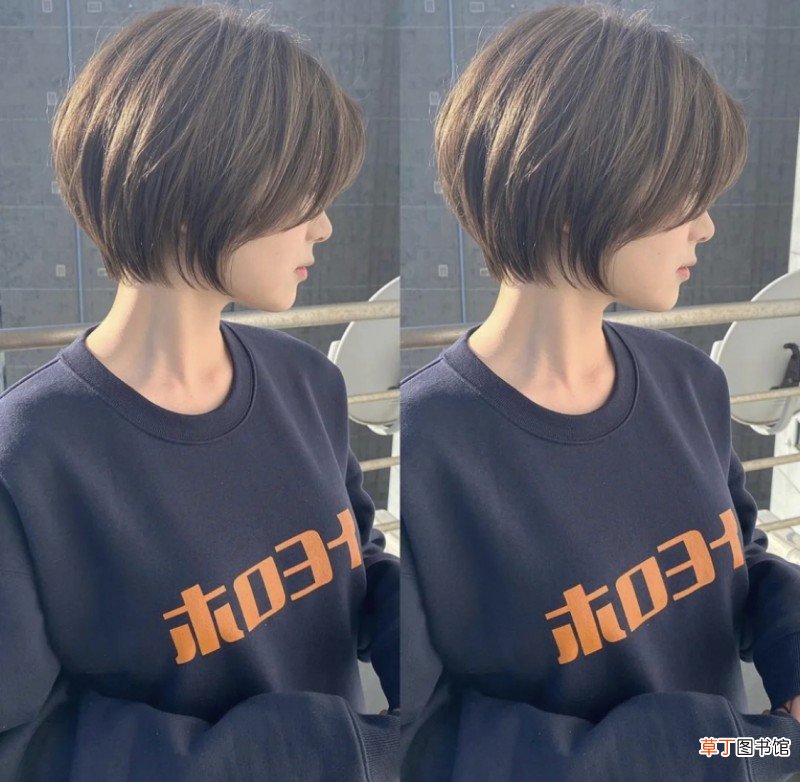 软化的短发什么样子