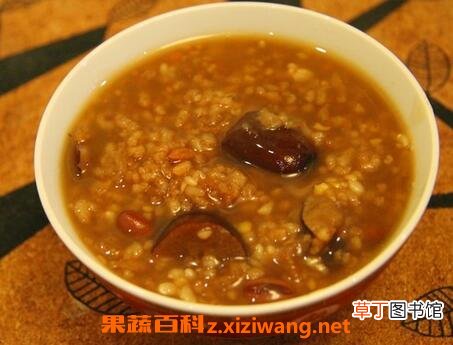 红枣桂圆糯米粥的功效与作用