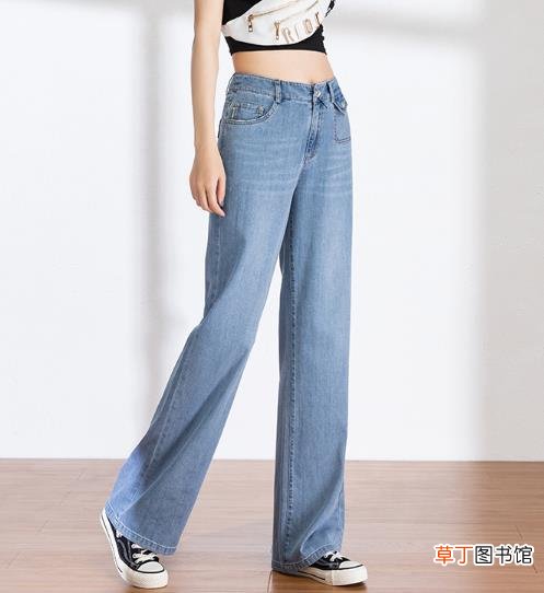 牛仔裤长了不剪的妙招