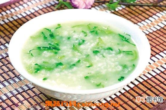白菜瘦肉粥有什么功效