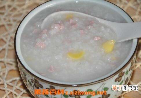 白果瘦肉粥的功效和营养价值