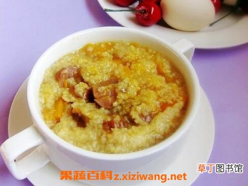 小米板栗粥的功效与药用价值