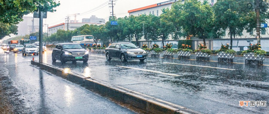 梦见下好大的雨