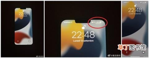 13亮屏照曝光?刘海变小后 状态栏能显示电量百分比了 iPhone