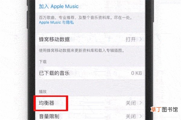 苹果手机均衡器在哪里
