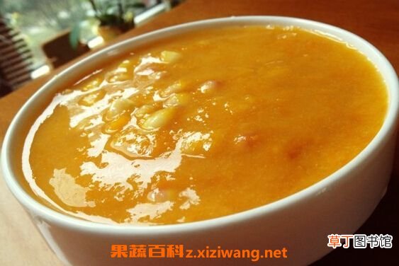 南瓜大米玉米粥的功效与药用价值
