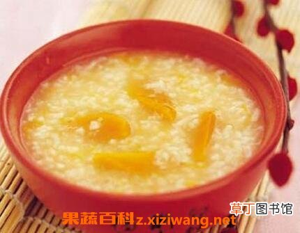 南瓜大米玉米粥的功效与药用价值