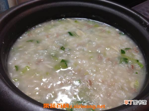 香菇白菜肉沫粥的营养价值