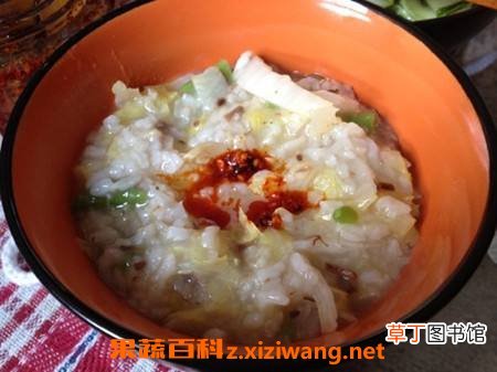 白菜鸡蛋粥的功效 白菜鸡蛋粥的材料和做法步骤