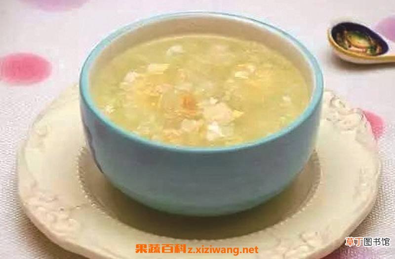 猪肉蛋花粥的功效与营养价值