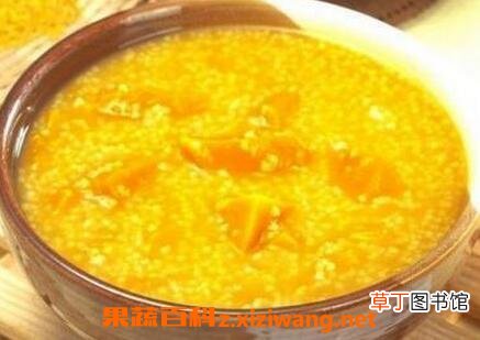 小米南瓜玉米粥的功效与作用