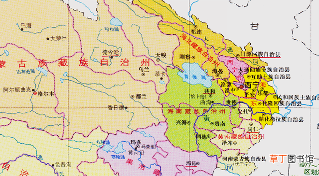 青海省的区划调整 青海在哪里属于哪个省