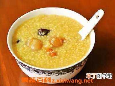 板栗小米粥的功效与作用