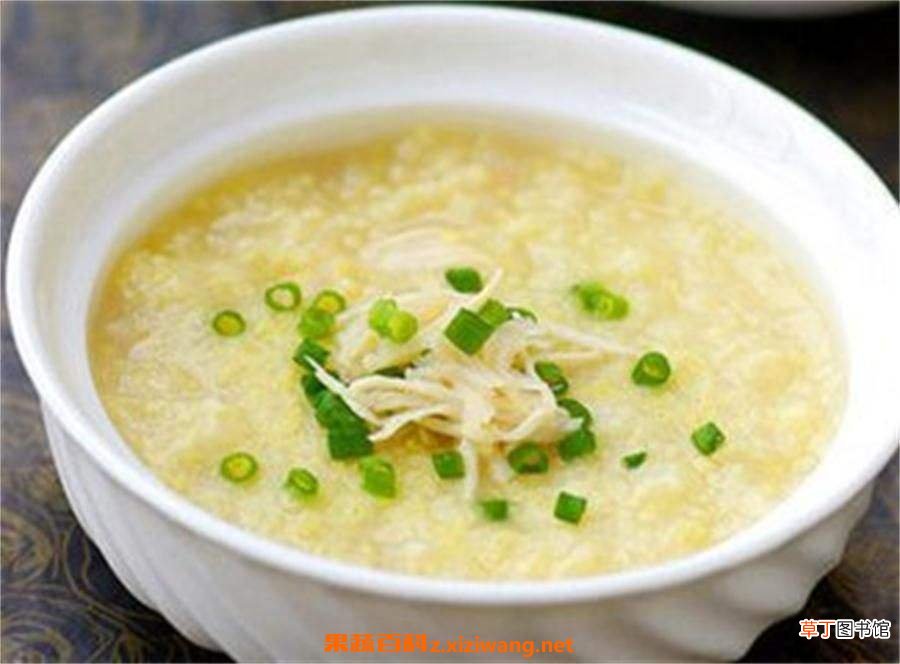 白菜小米粥的营养价值和功效作用