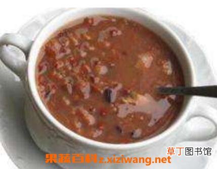 板栗红豆粥的功效与作用