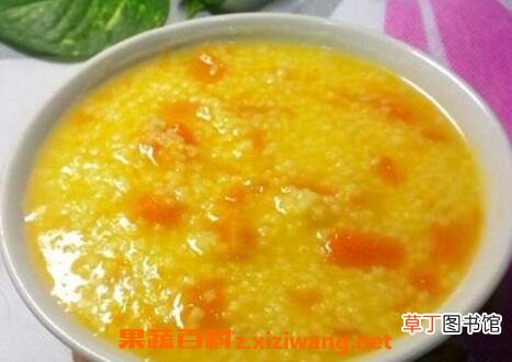 胡萝卜红薯小米粥的功效与作用
