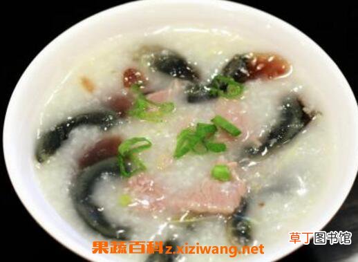 皮蛋瘦肉粥的材料和做法步骤