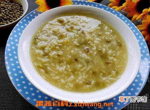 绿豆大米红枣粥的功效与作用