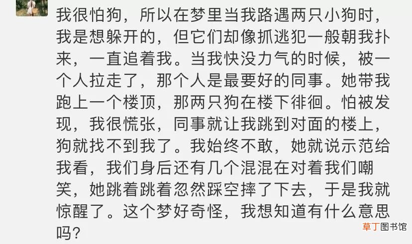 梦见被狗追 解梦梦见被狗追着跑？