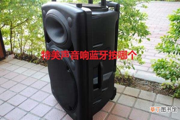 特美声音响蓝牙按哪个